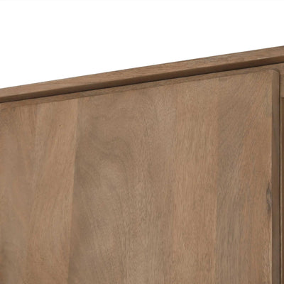 Vakkenkast XL Dallas Naturel Mangohout 160 cm by depauwwonen