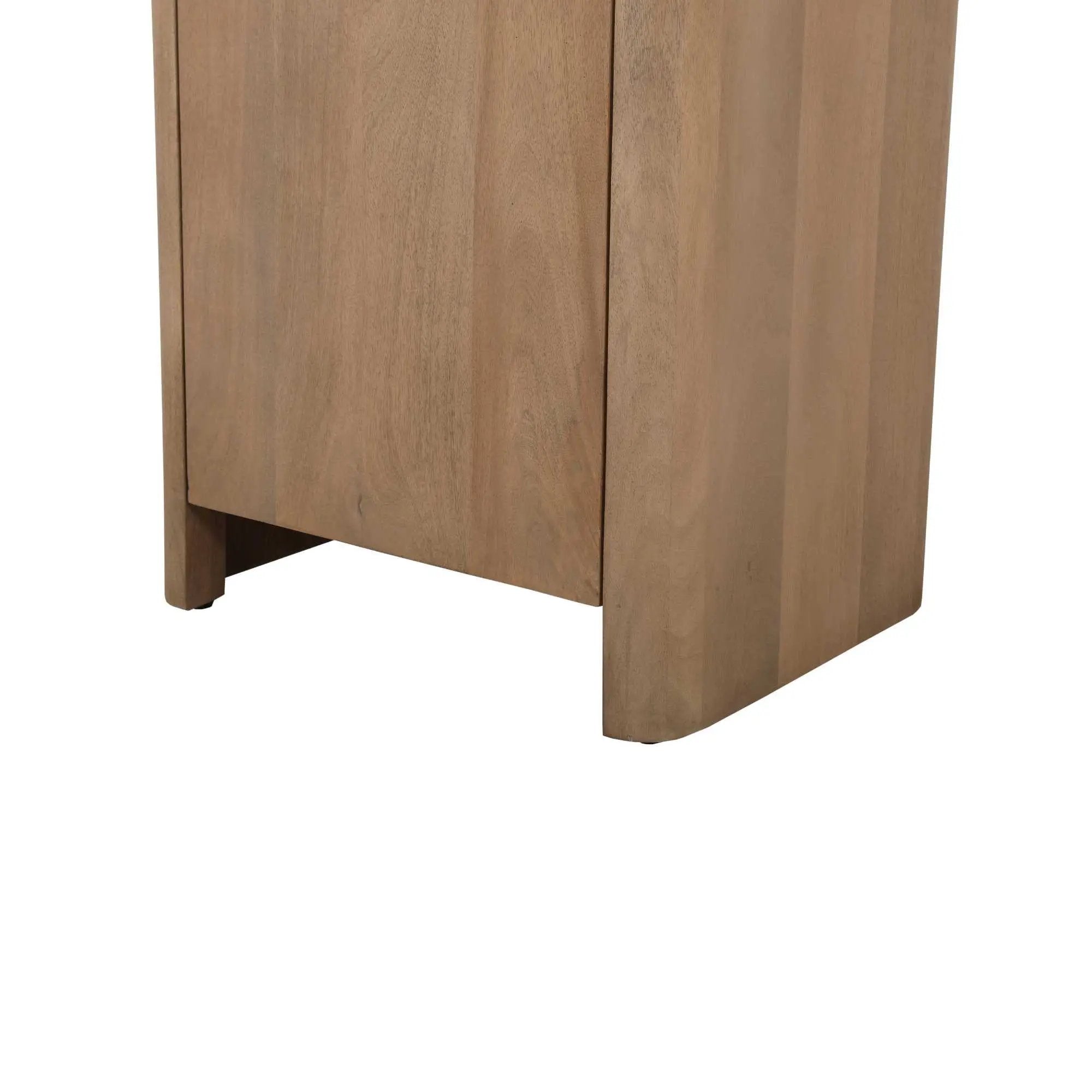 Boekenkast Dallas Naturel Mangohout 55 cm by depauwwonen