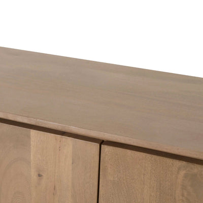 Dressoir Dallas Naturel Mangohout 165 cm by depauwwonen