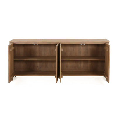 Dressoir Dallas Naturel Mangohout 210 cm by depauwwonen