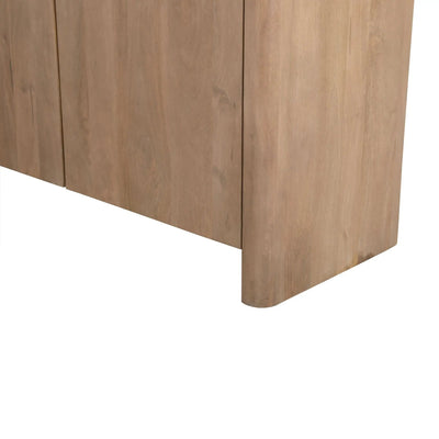 Dressoir Dallas Naturel Mangohout 210 cm by depauwwonen