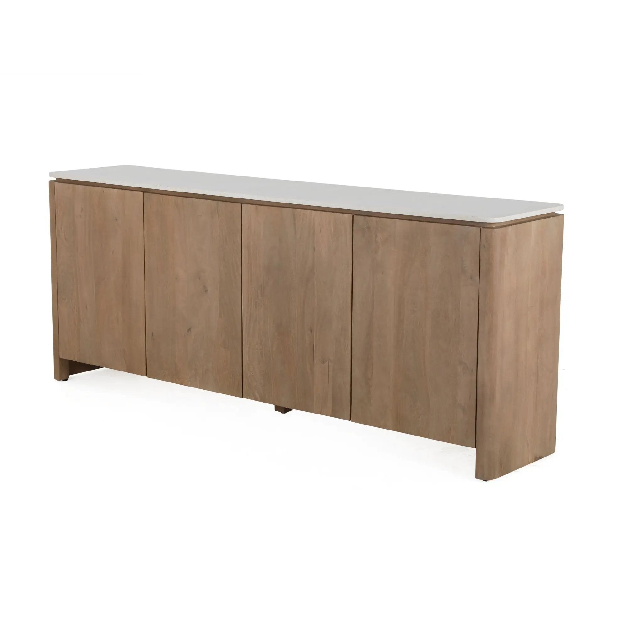 Dressoir Dallas Naturel Mangohout 210 cm by depauwwonen