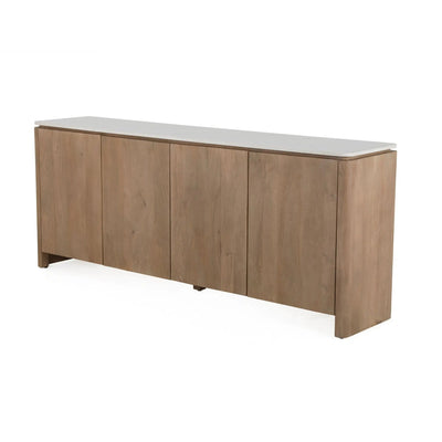 Dressoir Dallas Naturel Mangohout 210 cm by depauwwonen