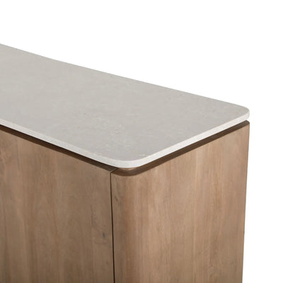 Dressoir Dallas Naturel Mangohout 210 cm by depauwwonen