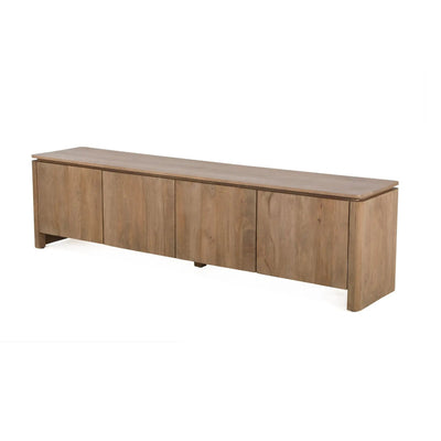 tv-meubel Dallas naturel mangohout 210 cm by depauwwonen