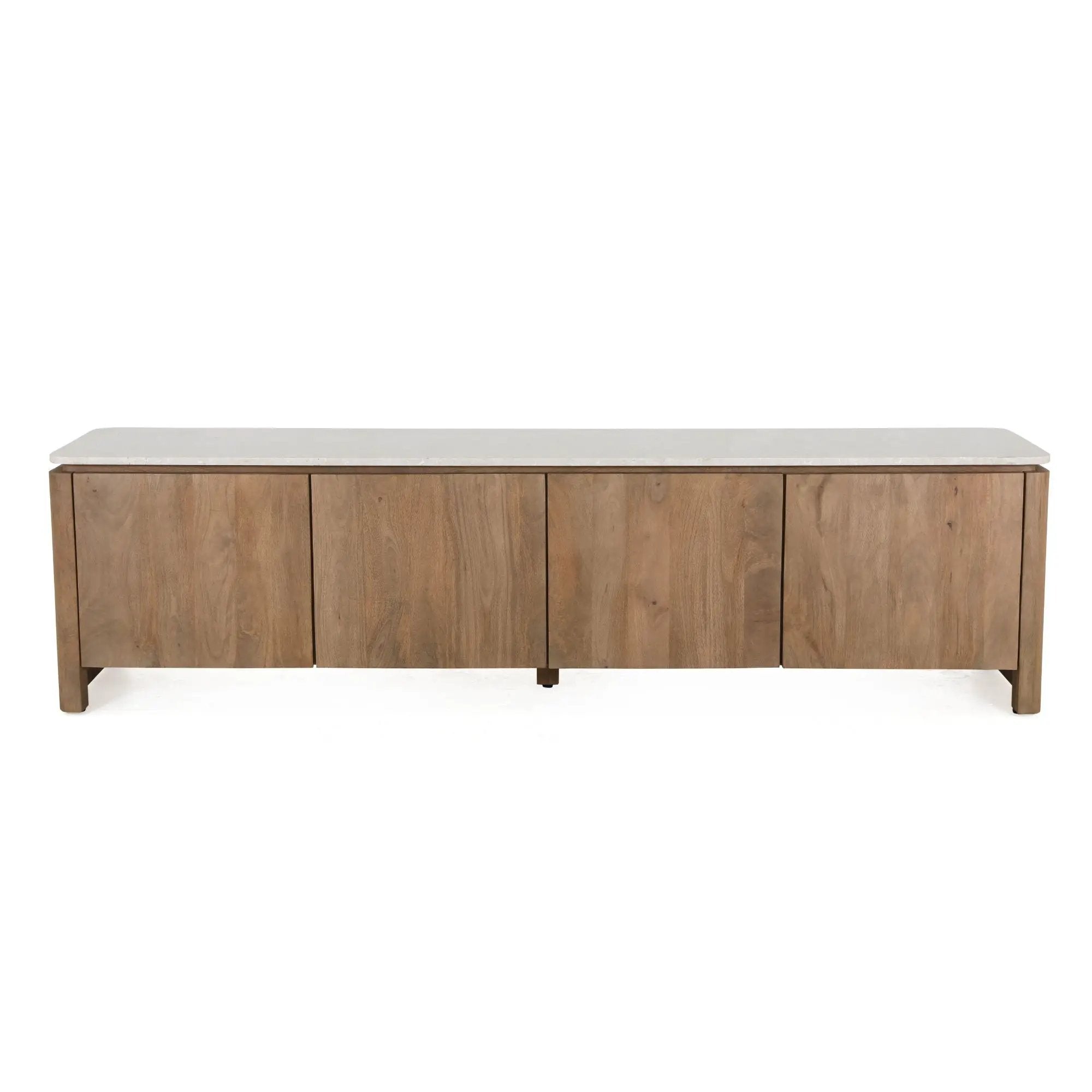 tv-meubel Dallas naturel mangohout 210 cm by depauwwonen