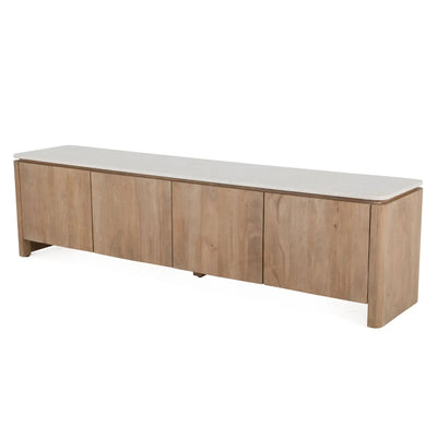 tv-meubel Dallas naturel mangohout 210 cm by depauwwonen