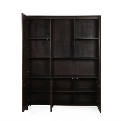 Vakkenkast XL Dallas Bruin Mangohout 160 cm by depauwwonen
