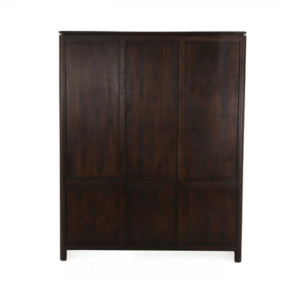 Vakkenkast XL Dallas Bruin Mangohout 160 cm by depauwwonen