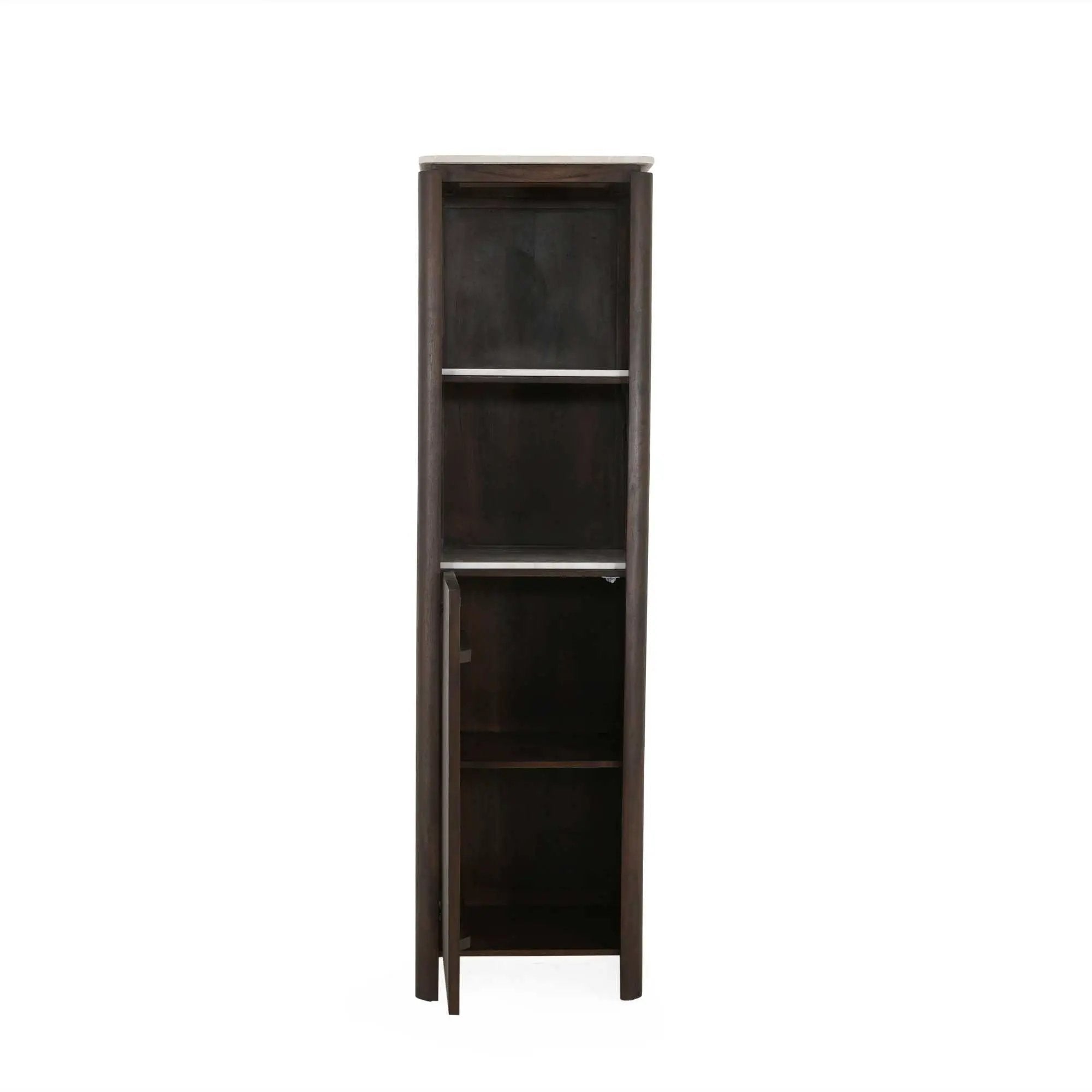 Boekenkast Dallas bruin mangohout 55 cm by depauwwonen