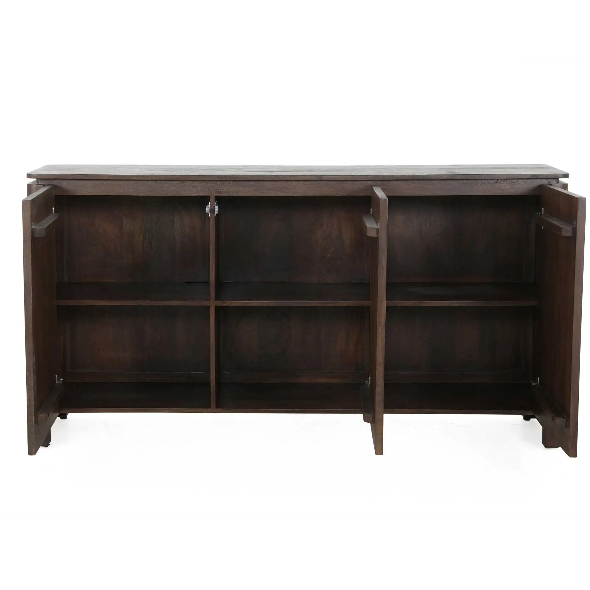Dressoir Dallas bruin mangohout 165 cm by depauwwonen
