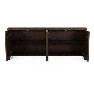 Dressoir Dallas Bruin Mangohout 210 cm by depauwwonen