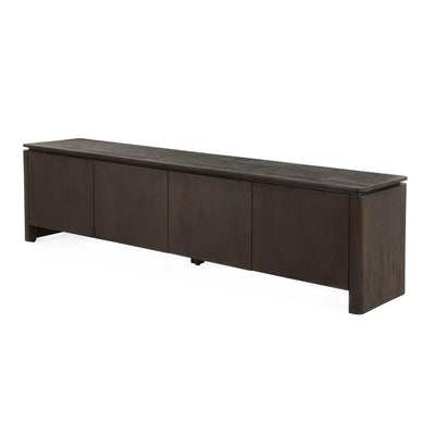 Tv-meubel Dallas bruin mangohout 210 cm by depauwwonen