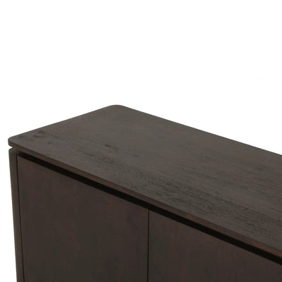 Tv-meubel Dallas bruin mangohout 210 cm by depauwwonen