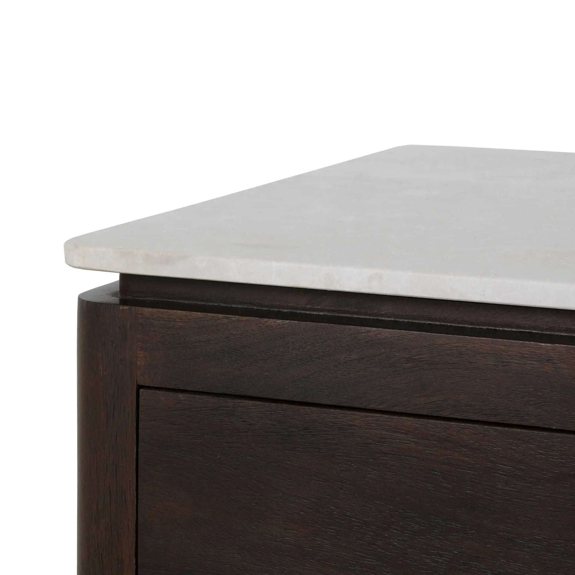 Vierkante salontafel Dallas bruin mangohout 80 cm by depauwwonen