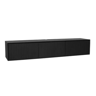 Zwevend tv-meubel Madison Zwart | 160 cm by Starfurn