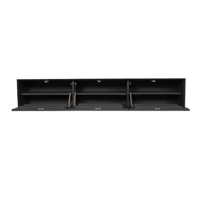 Zwevend tv-meubel Madison Zwart | 160 cm by Starfurn