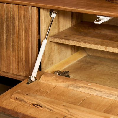 Zwevend TV-meubel Madison Naturel | 200 cm by Starfurn