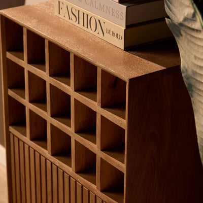 Wijnkast Madison Natuurlijk | 55 cm by Starfurn