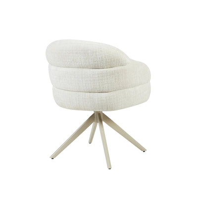 Eetkamerstoel Bella | Off White | Poot zandkleurig by Starfurn