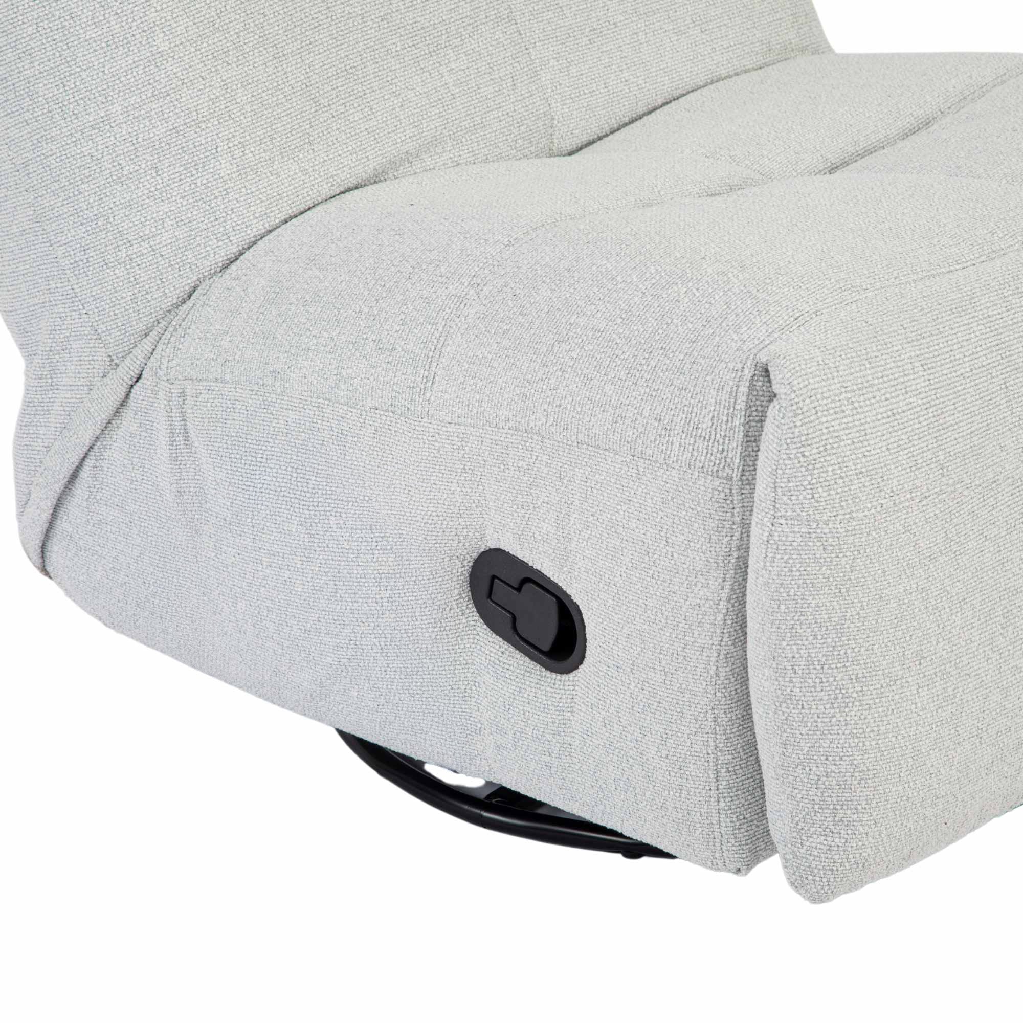 Relaxfauteuil Lazy | Lichtgrijs