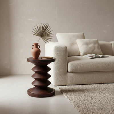 kruk/bijzettafel Pacific mangohout Kiribati by Raw Materials Amsterdam