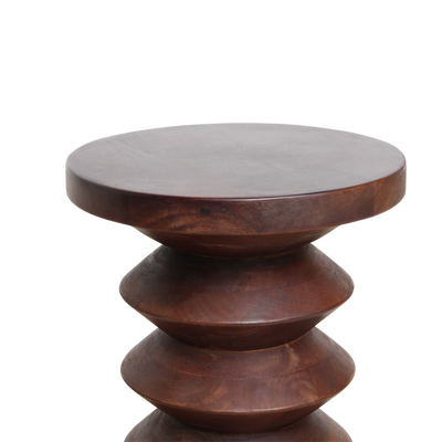 kruk/bijzettafel Pacific mangohout Kiribati by Raw Materials Amsterdam