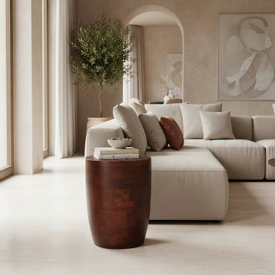 kruk/bijzettafel Pacific mangohout Tuvalu by Raw Materials Amsterdam