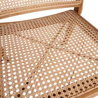 Eetkamerstoel Nova teakhouten met armleuning (set van 2) by Raw Materials Amsterdam