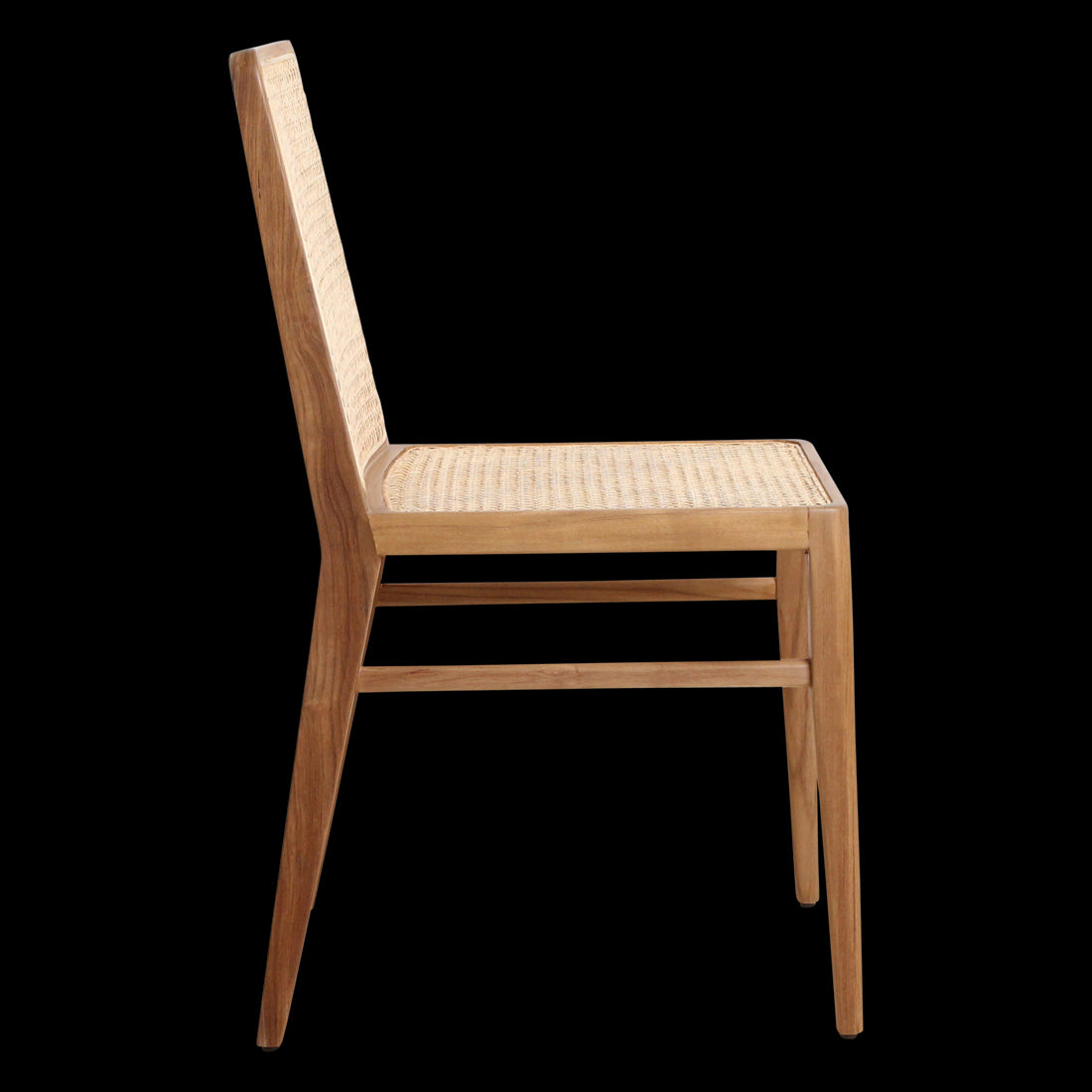 Eetkamerstoel Nova teakhouten - naturel (set van 2)