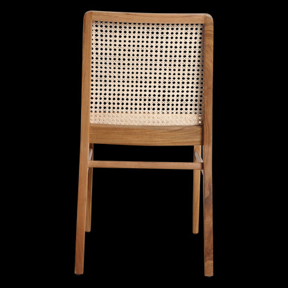 Eetkamerstoel Nova teakhouten - naturel (set van 2)