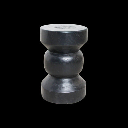 kruk/bijzettafel Teakhouten Ritari zwart