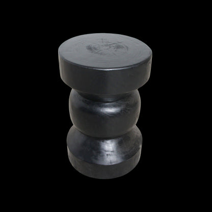 kruk/bijzettafel Teakhouten Ritari zwart