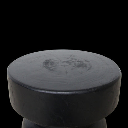 kruk/bijzettafel Teakhouten Ritari zwart