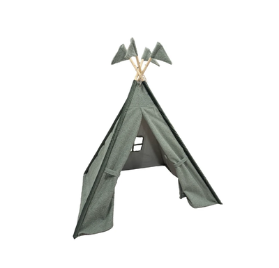 Tipi Tent Teddy - 2 kleuren by Overseas