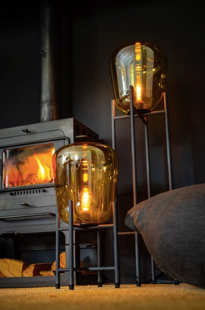 ETH Benn Gold Vloerlamp by ETH