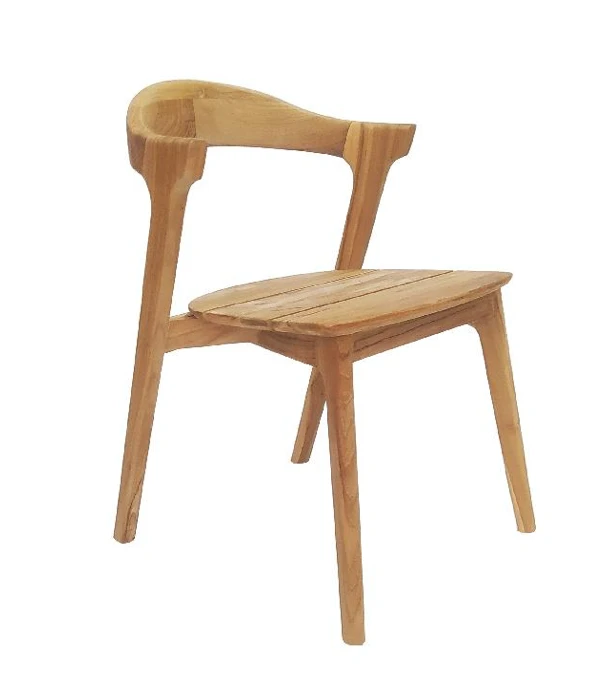 Eetkamerstoel Tiera Teak naturel (set van 2) by PTMD