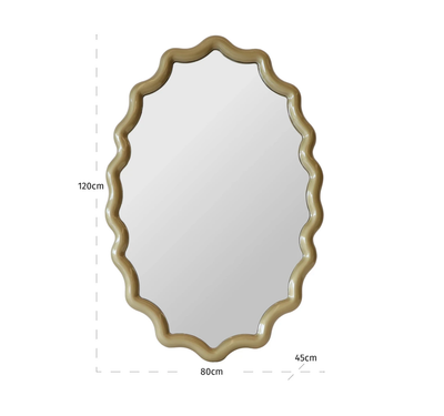 Spiegel Morgan champagnegoud by Richmond Interiors