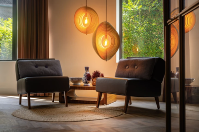 Hanglamp Woody Naturel Ø59cm by ETH