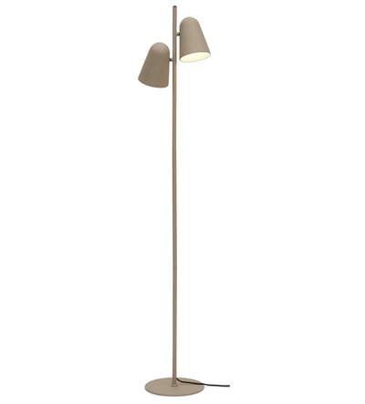 Vloerlamp ijzer Salamanca 2 kap - zand by it's about RoMi