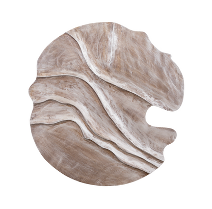 Samraj Bruin MDF Wandpaneel Golfstructuur - depauwwonen