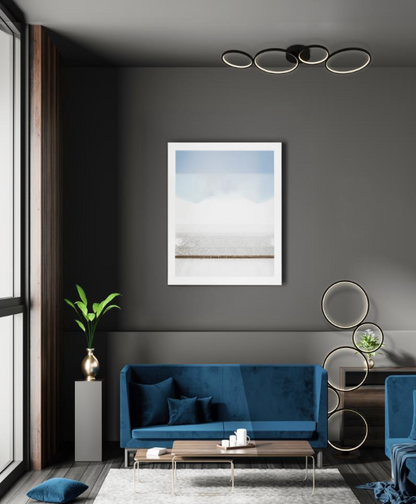 Vloerlamp Cirque 5Lt Ring - Black Metal & Opal Silicon