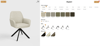 Eetkamerstoel Riga | op maat vanaf €259 by Moods Collection