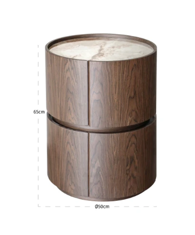 Bijzettafel Ellery bruin by Richmond Interiors