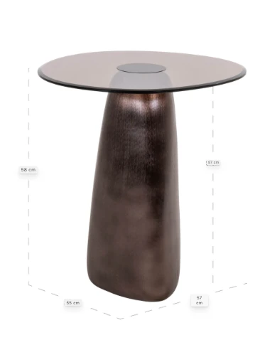 Bijzettafel Hayden brons by Richmond Interiors