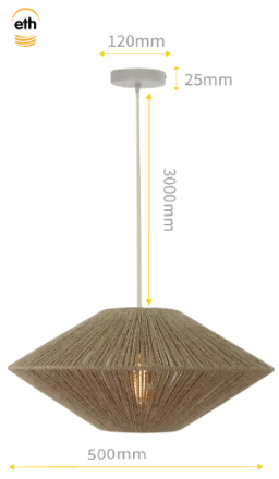 Hanglamp Milou 50cm by ETH