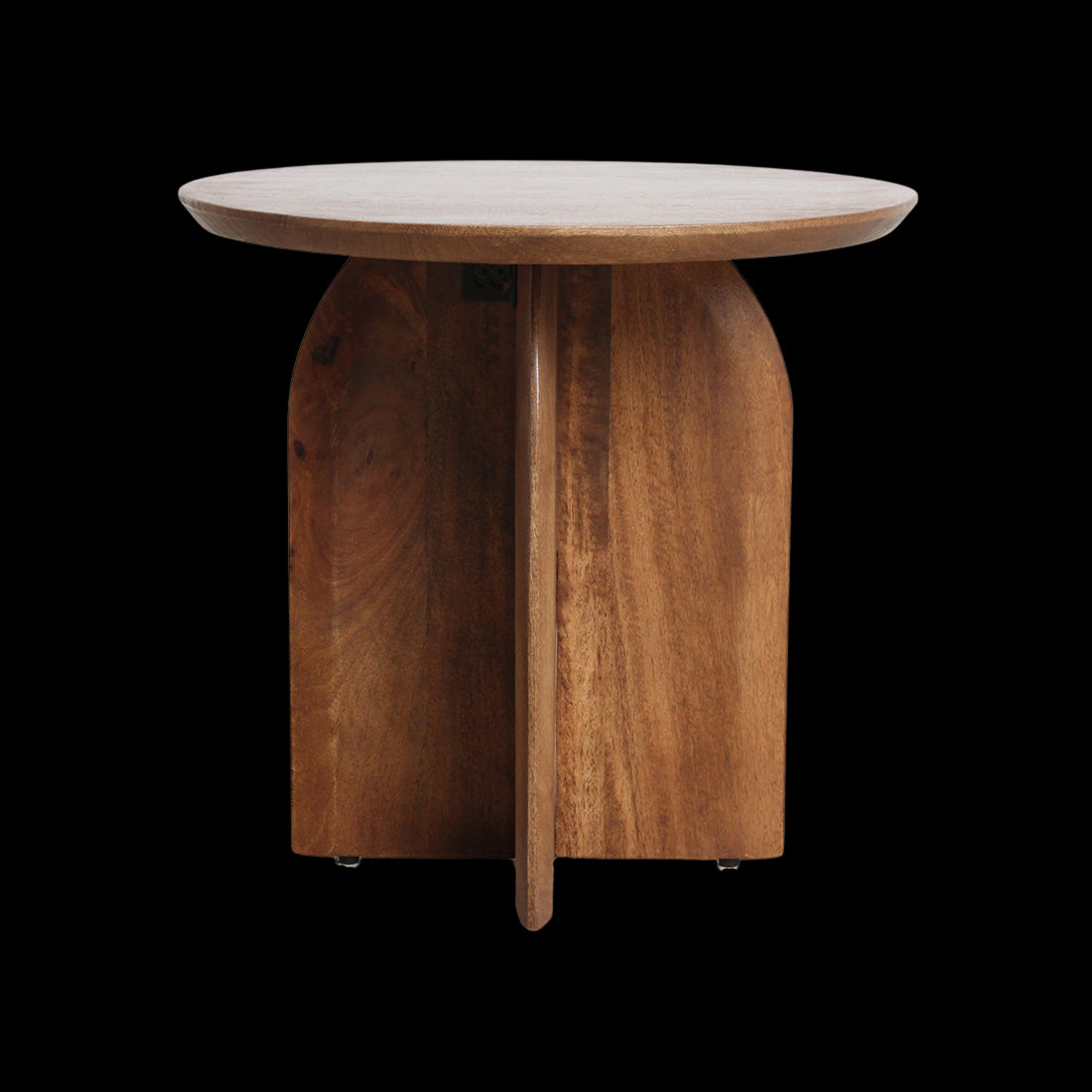 bijzettafel Bullnose mangohouten