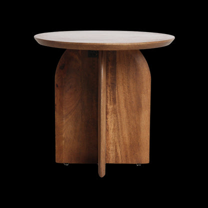 bijzettafel Bullnose mangohouten