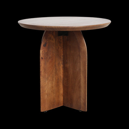 bijzettafel Bullnose mangohouten