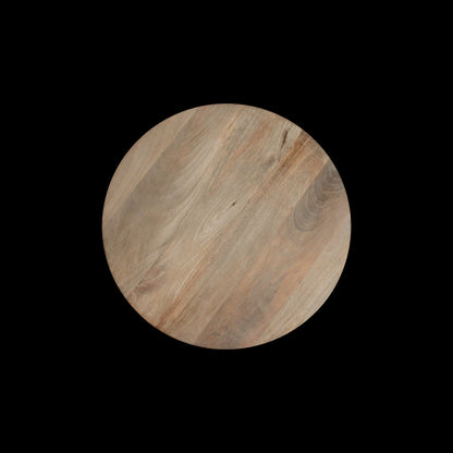 bijzettafel Bullnose omgekeerd naturel Ø 55 cm